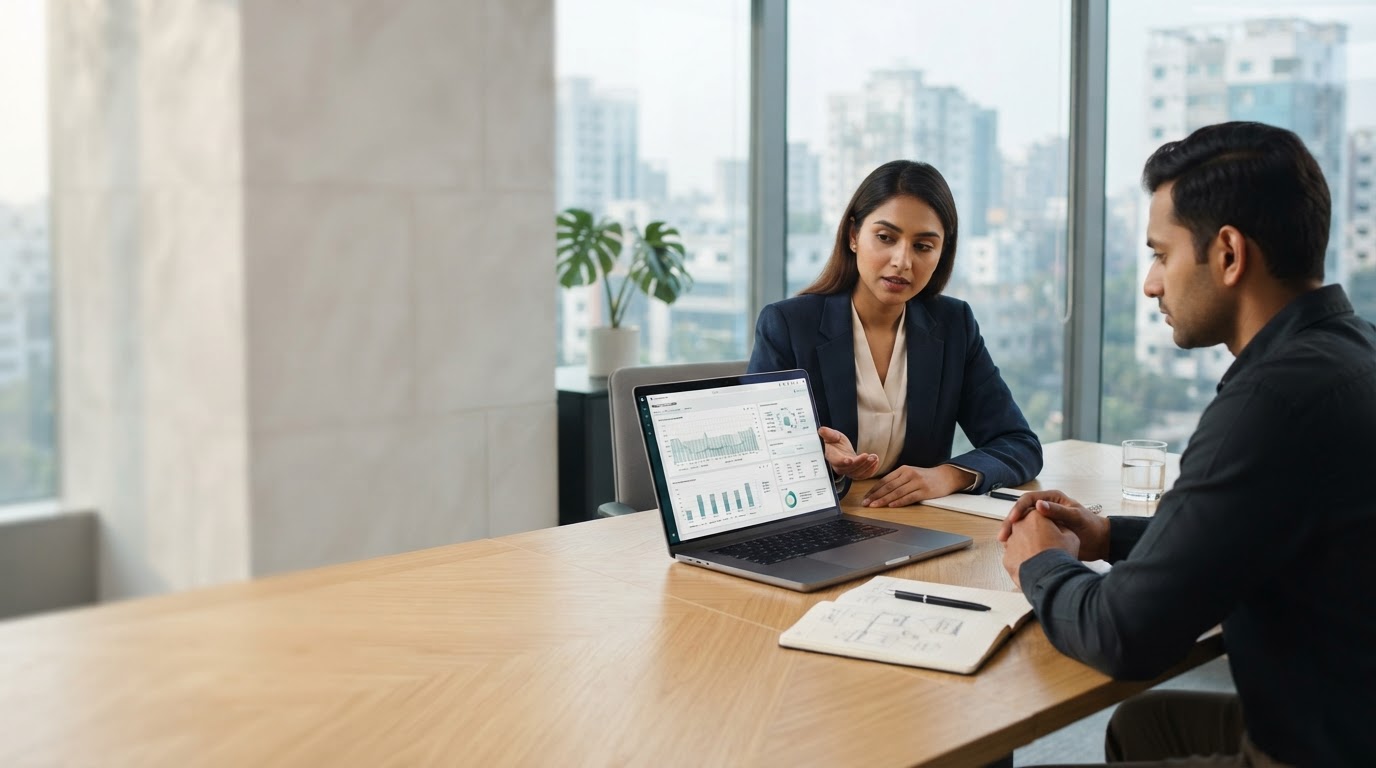 TrueLedgency data analysis platform displayed across connected screens